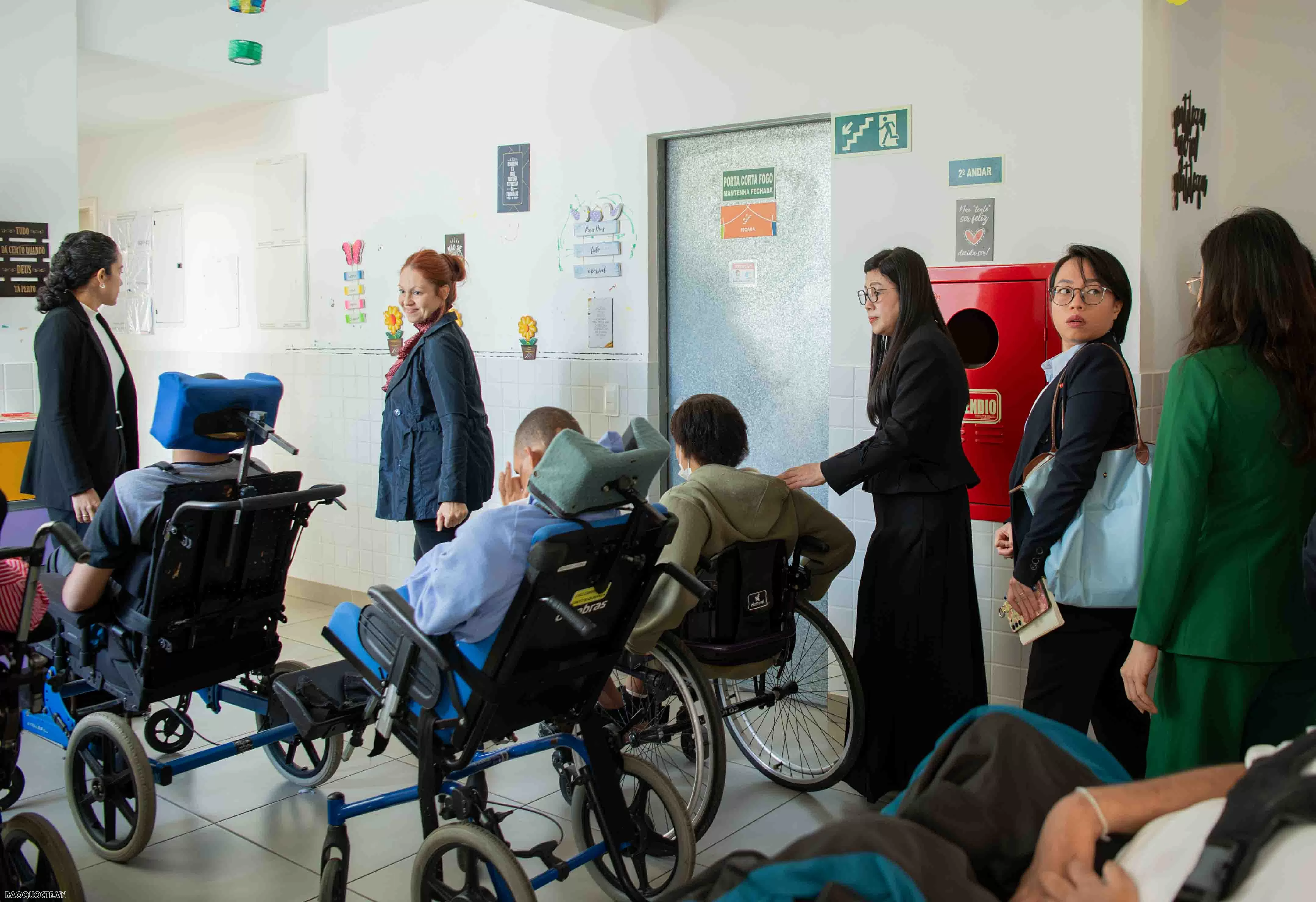 Phu nhân Thủ tướng thăm Trung tâm phúc lợi xã hội Dona Meca, Brazil Phu nhân Thủ tướng thăm Trung tâm phúc lợi xã hội Dona Meca, Brazil