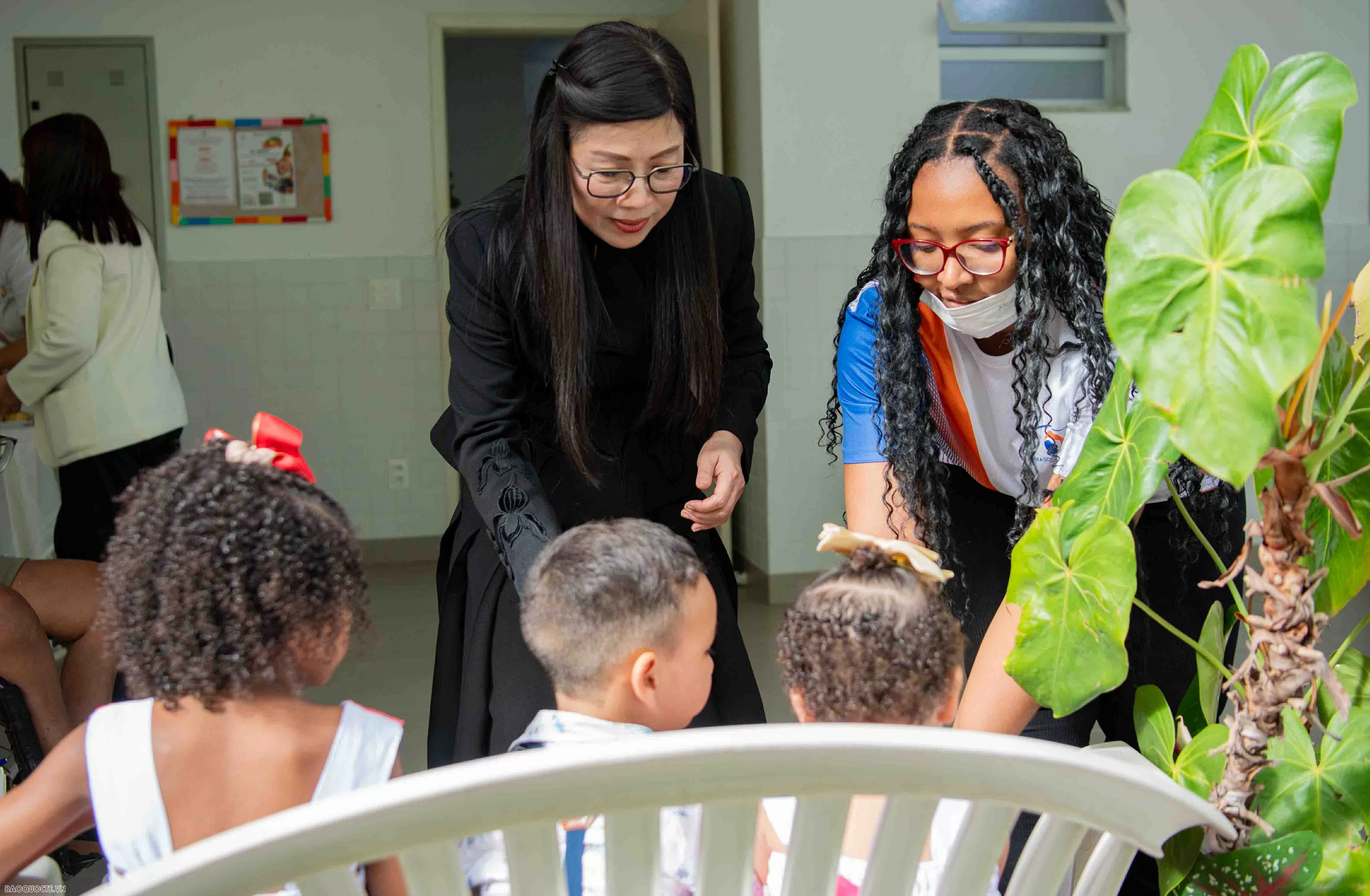 Phu nhân Thủ tướng thăm Trung tâm phúc lợi xã hội Dona Meca, Brazil Phu nhân Thủ tướng thăm Trung tâm phúc lợi xã hội Dona Meca, Brazil