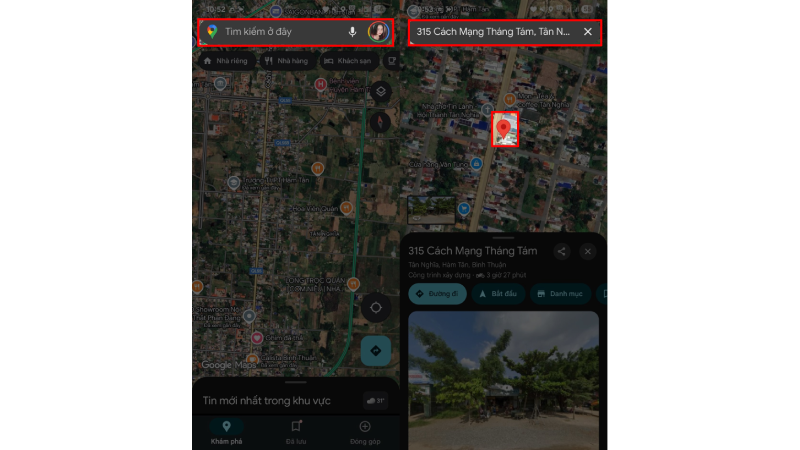 Gõ địa chỉ ngôi nhà cũ mà bạn muốn tìm vào thanh tìm kiếm. Gõ địa chỉ ngôi nhà cũ mà bạn muốn tìm vào thanh tìm kiếm.