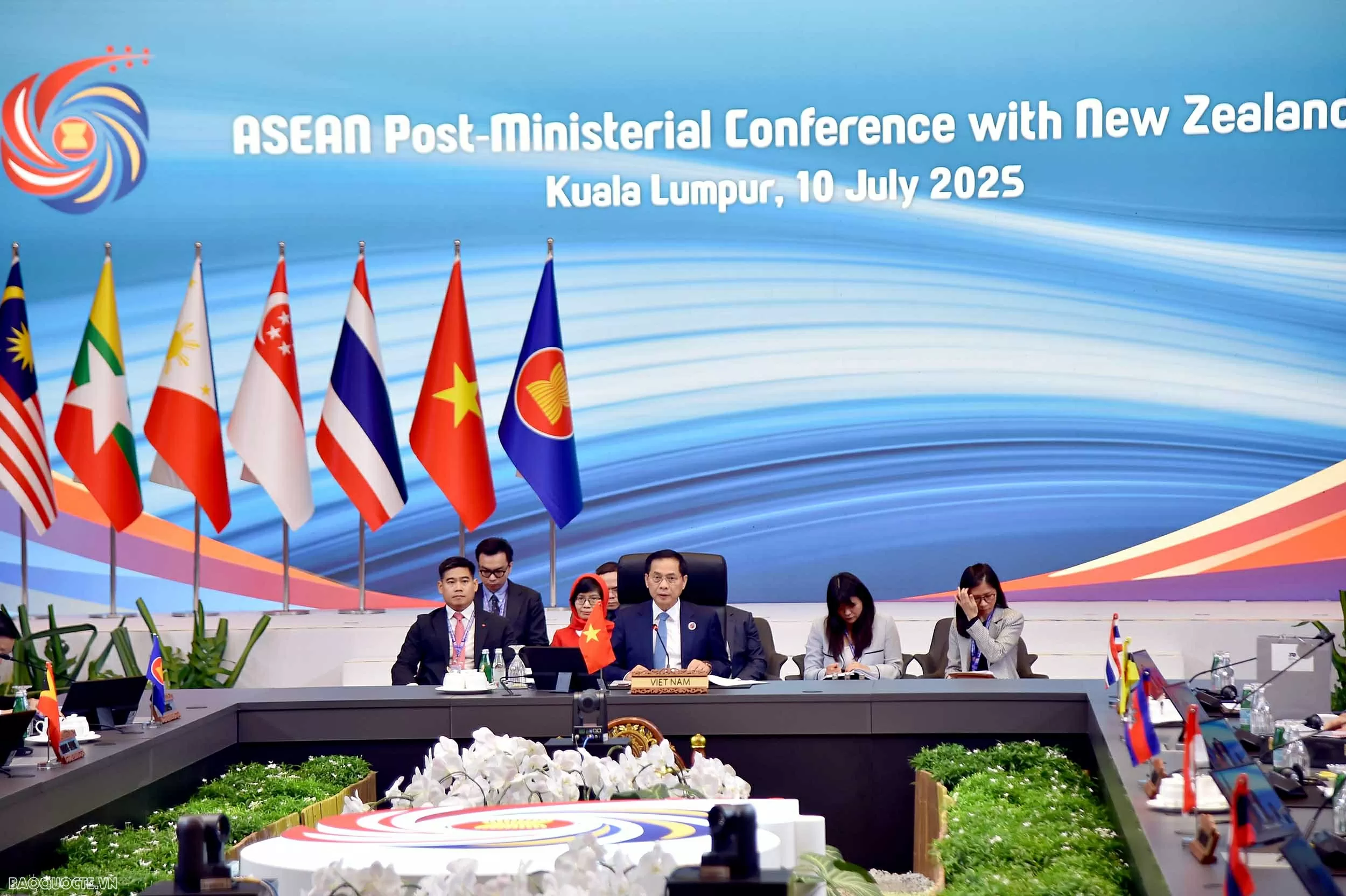 Việt Nam đồng chủ trì Hội nghị Bộ trưởng Ngoại giao ASEAN-New Zealand, hướng tới dấu mốc kỷ niệm 50 năm quan hệ Việt Nam đồng chủ trì Hội nghị Bộ trưởng Ngoại giao ASEAN New Zealand, hướng tới dấu mốc kỷ niệm 50 năm quan hệ