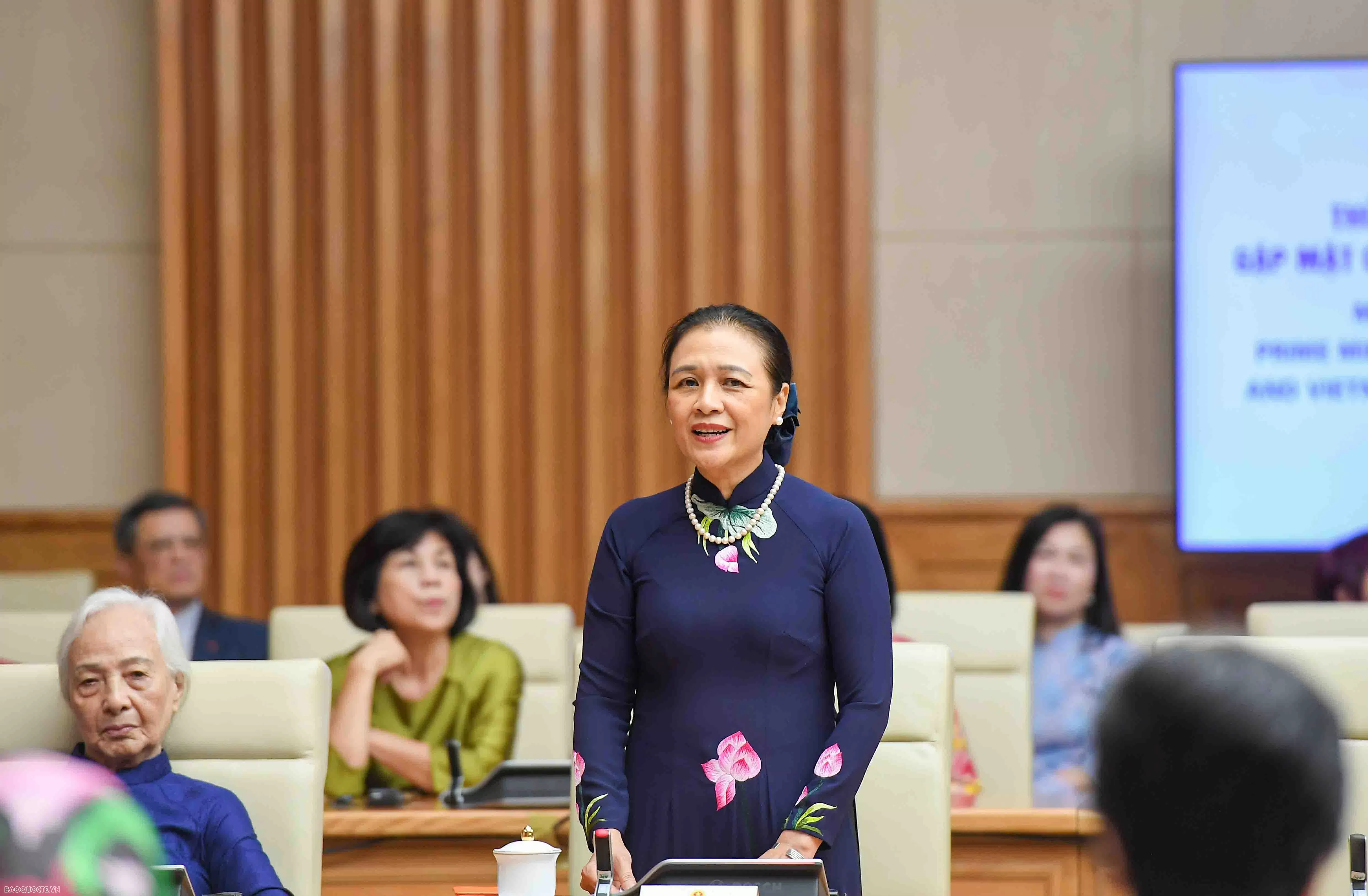 Các nhà ngoại giao nữ: Những nhân tố đặc biệt trong thực hiện khát vọng của nhân loại Các nhà ngoại giao nữ: Những nhân tố đặc biệt trong thực hiện khát vọng của nhân loại