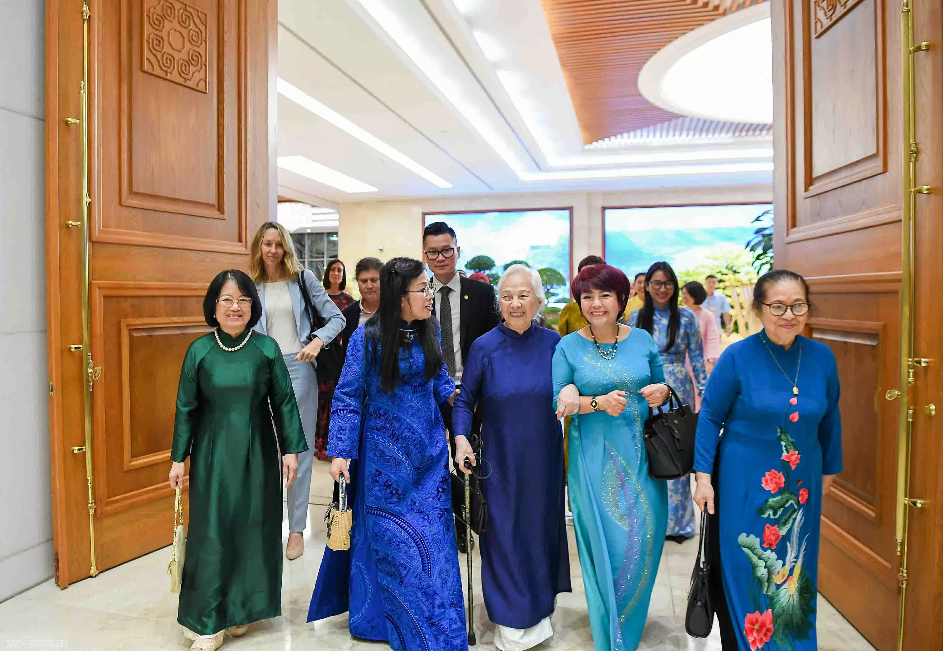 Các nhà ngoại giao nữ: Những nhân tố đặc biệt trong thực hiện khát vọng của nhân loại Các nhà ngoại giao nữ: Những nhân tố đặc biệt trong thực hiện khát vọng của nhân loại