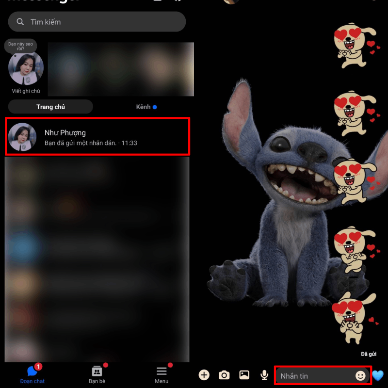 Mở bất kỳ đoạn hội thoại nào trên Messenger Mở bất kỳ đoạn hội thoại nào trên Messenger