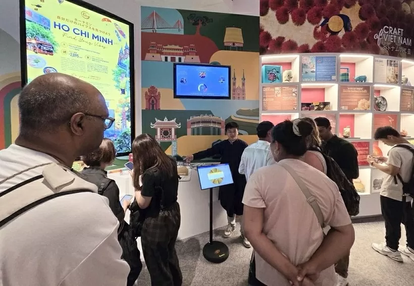 Tổng thư ký OIF ấn tượng với các hoạt động tôn vinh Pháp ngữ của Nhà triển lãm Việt Nam tại EXPO 2025 Tổng thư ký OIF ấn tượng với các hoạt động tôn vinh Pháp ngữ của Nhà triển lãm Việt Nam tại EXPO 2025