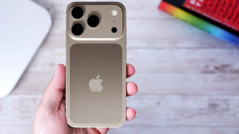 Đây là mô hình iPhone 17 Pro.