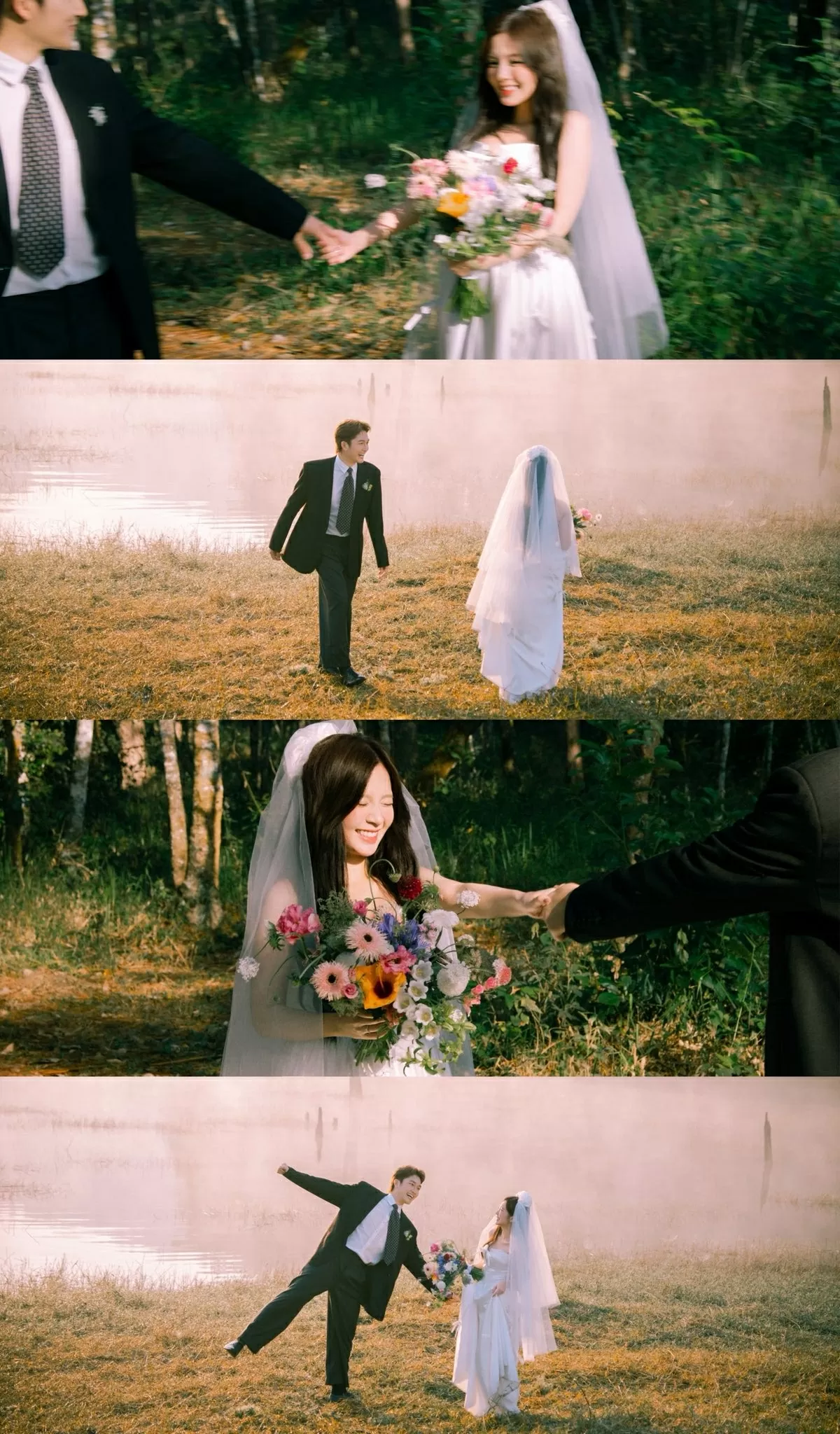 Ảnh cưới đẹp như mơ của Đình Tú - Ngọc Huyền