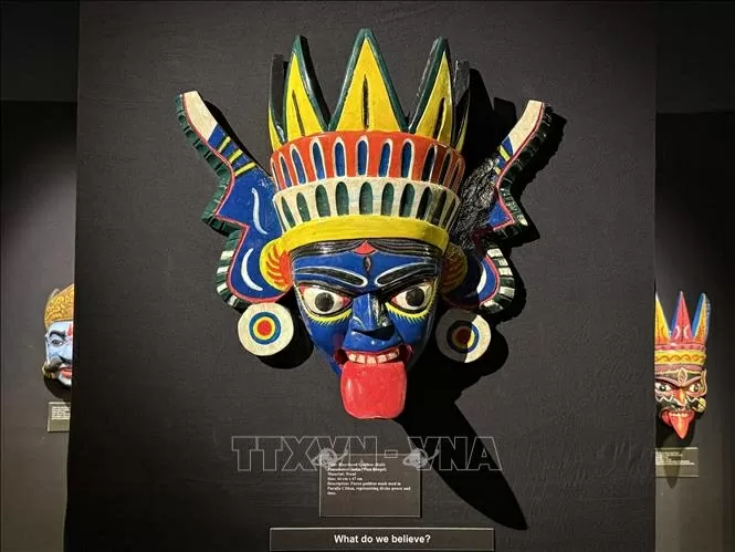 Dấu ấn mặt nạ Việt Nam tại triển lãm nghệ thuật châu Á ở Ấn Độ Dấu ấn mặt nạ Việt Nam tại triển lãm nghệ thuật châu Á ở Ấn Độ