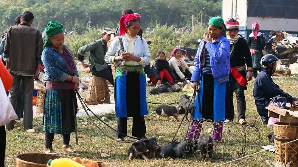 Chợ phiên - bản hòa ca của vùng cao Thái Nguyên