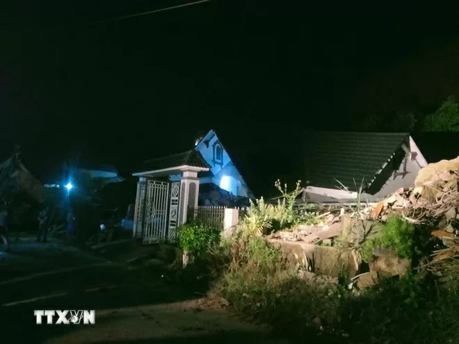 Lào Cai: Sập nhà trong đêm Lào Cai: Sập nhà trong đêm