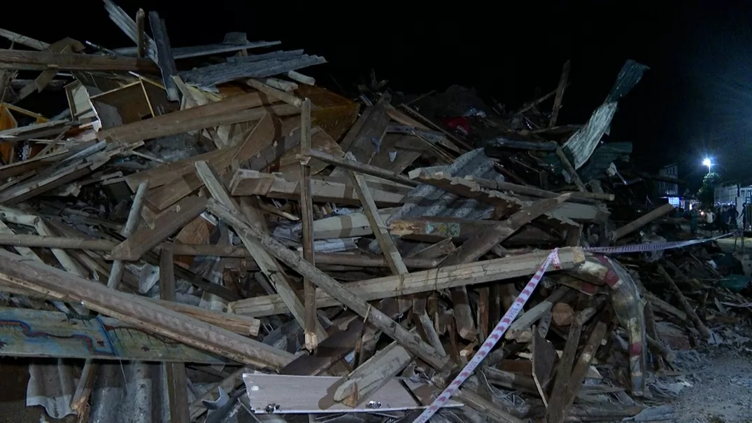 Lào Cai: Sập nhà trong đêm Lào Cai: Sập nhà trong đêm