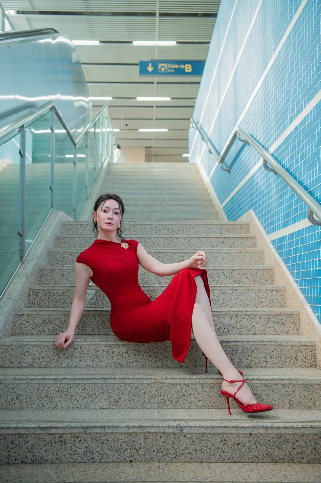 Sắc vóc trẻ trung của nghệ sĩ Quách Thu Phương Sắc vóc trẻ trung của nghệ sĩ Quách Thu Phương