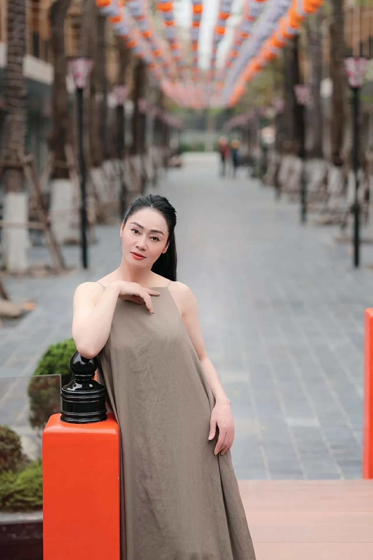 Sắc vóc trẻ trung của nghệ sĩ Quách Thu Phương Sắc vóc trẻ trung của nghệ sĩ Quách Thu Phương