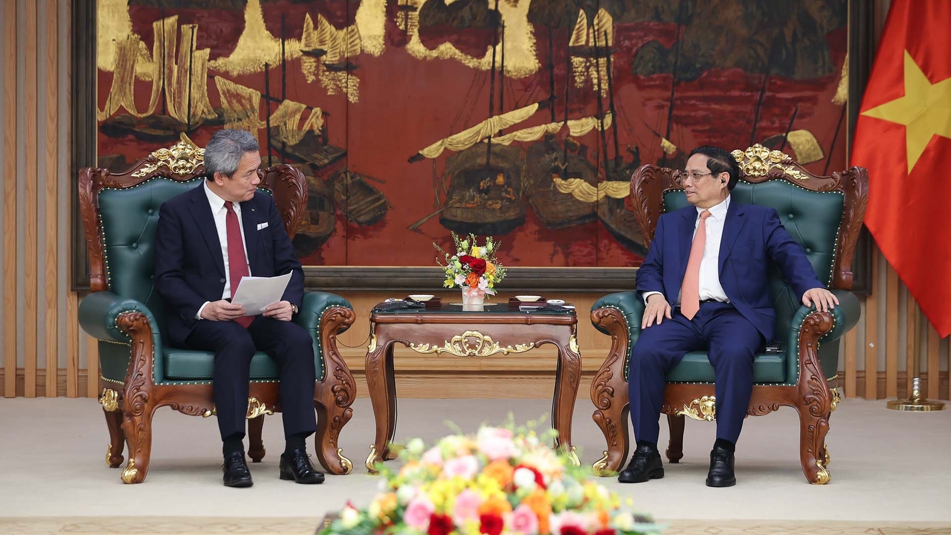 Hoan nghênh kế hoạch mở rộng đầu tư tại Việt Nam của Tập đoàn Marubeni