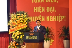 Thủ tướng Phạm Minh Chính dự Đại hội đại biểu Đảng bộ Bộ Ngoại giao lần thứ I