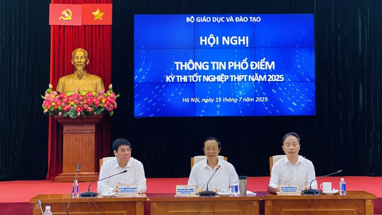 Phổ điểm thi tốt nghiệp THPT 2025: Phản ánh đúng chất lượng và có sự phân hóa cao