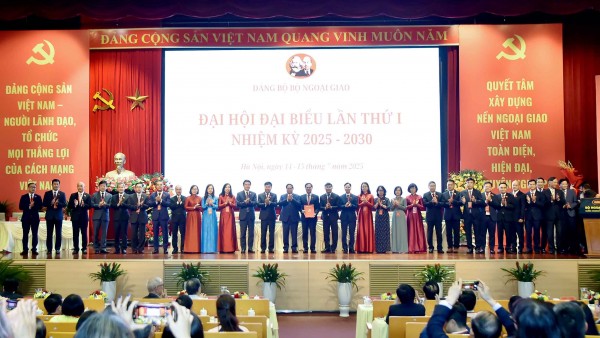 Đảng bộ Bộ Ngoại giao khẳng định quyết tâm cao, khát vọng lớn, cùng đất nước bước vào kỷ nguyên mới