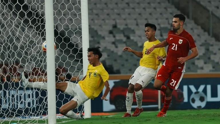 Sao nhập tịch ghi 6 bàn, U23 Indonesia thắng 'hủy diệt' Brunei