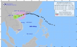 Bão số 3 đi vào vịnh Bắc Bộ, có khả năng mạnh lên, gió giật cấp 14, không an toàn cho phương tiện hoạt động trong vùng nguy hiểm