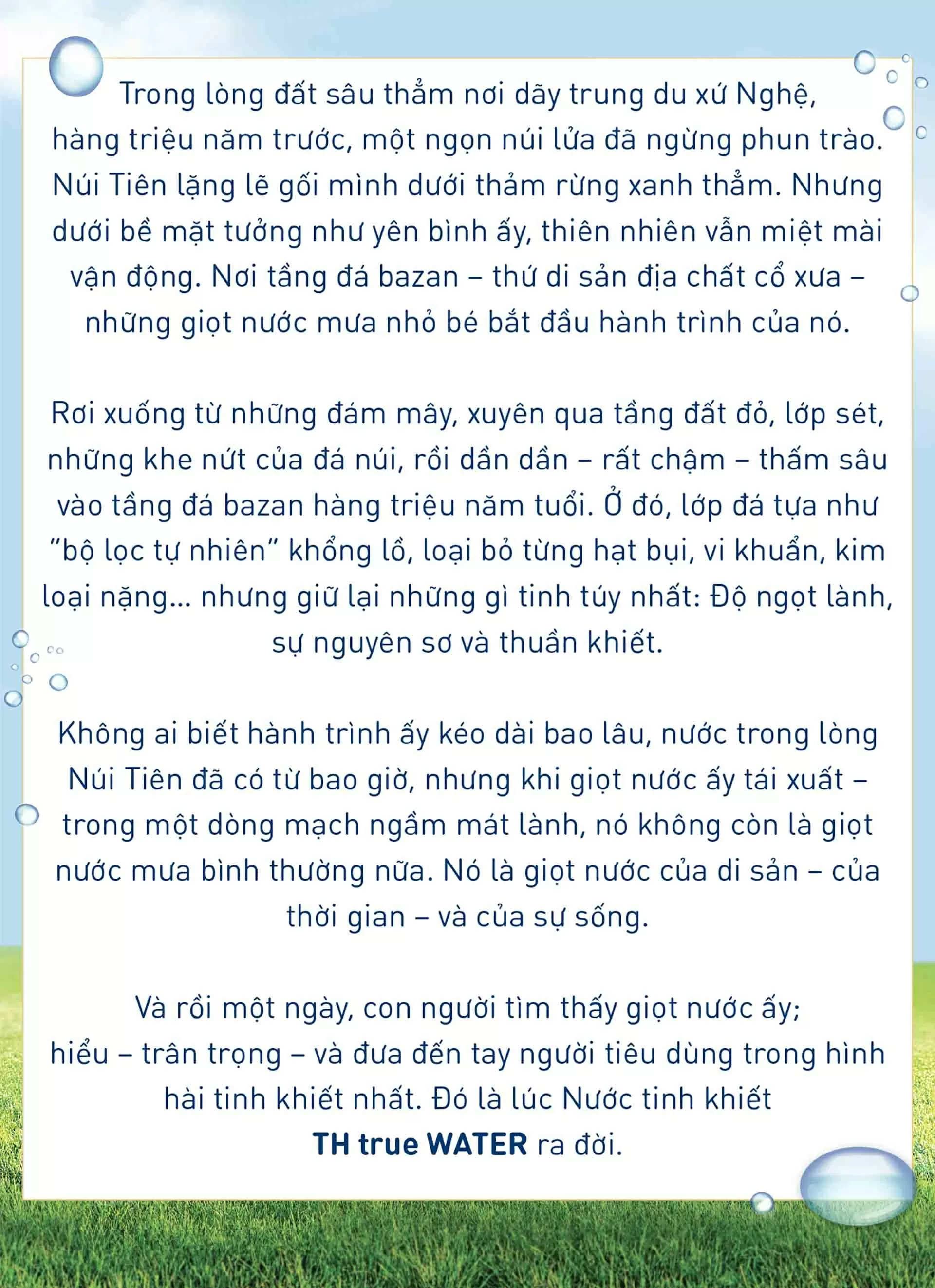TH true WATER: Khi thiên nhiên và công nghệ hội tụ tạo ra đột phá cho những 'giọt nước triệu năm'