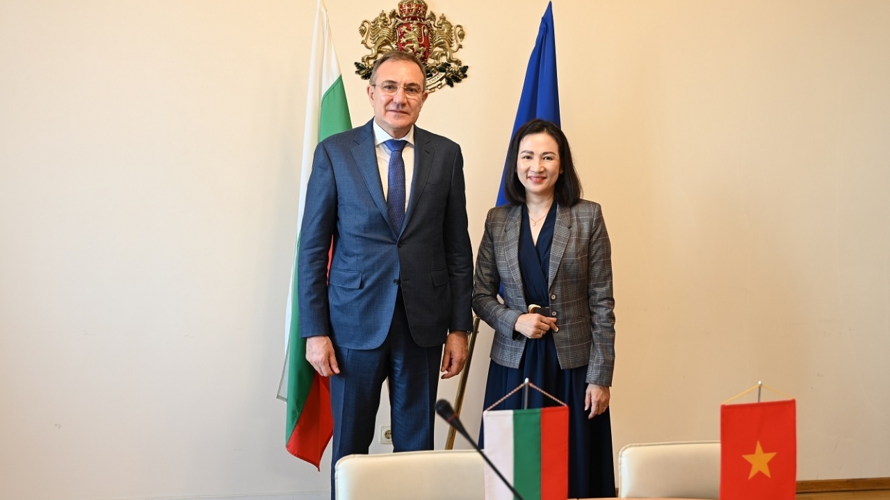Lãnh đạo Bulgaria ủng hộ hợp tác với Việt Nam trong lĩnh vực nguồn nhân lực và y tế