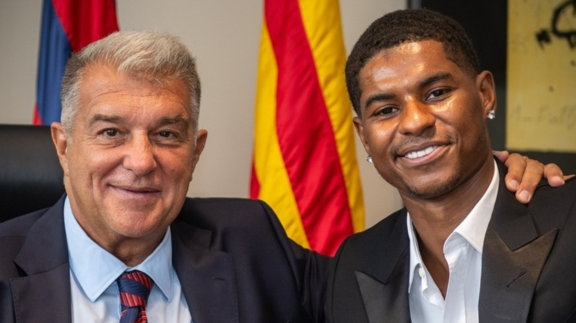 Barcelona chính thức công bố hợp đồng và số áo của Rashford