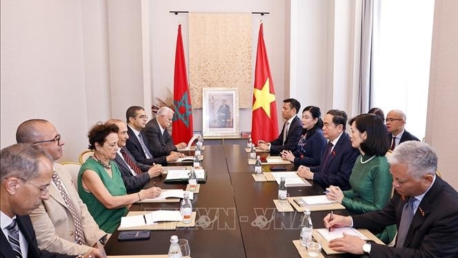 Chủ tịch Quốc hội: Hội hữu nghị Morocco-Việt Nam là cầu nối thúc đẩy quan hệ hữu nghị giữa hai nước