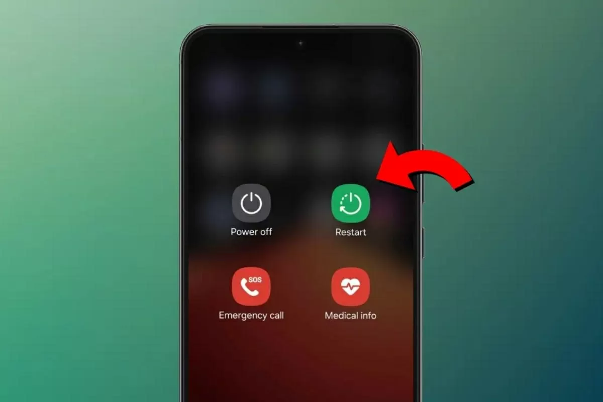 Khởi động lại máy.