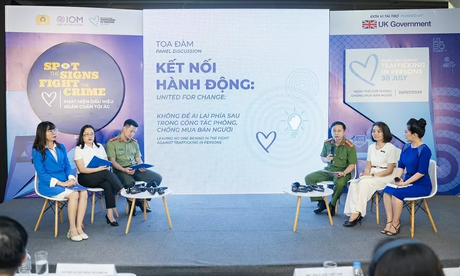 Tăng cường hợp tác liên ngành trong cuộc chiến chống mua bán người, đặc biệt là trên không gian mạng tại Việt Nam Tăng cường hợp tác liên ngành trong cuộc chiến chống mua bán người, đặc biệt là trên không gian mạng tại Việt Nam