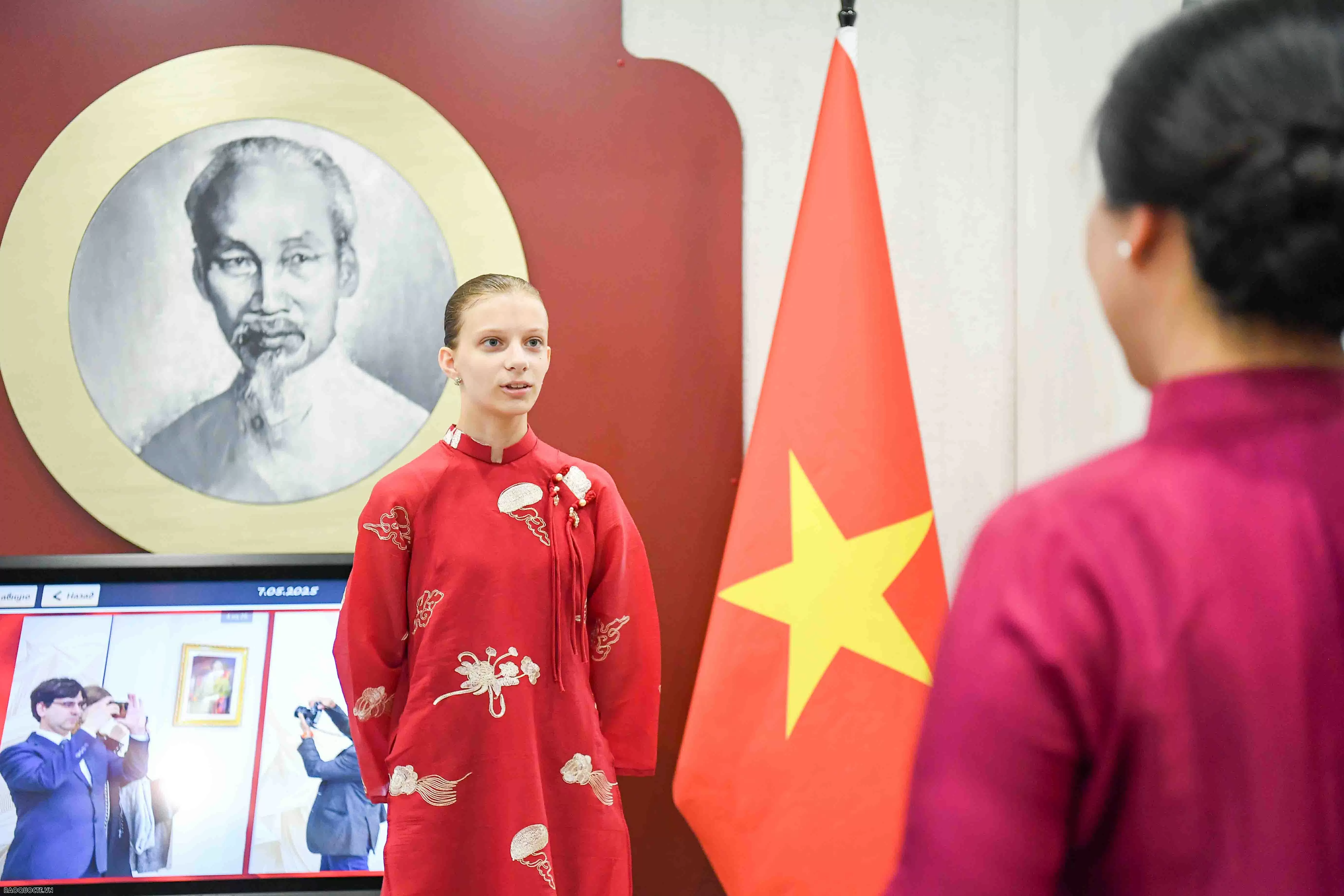 Phu nhân Ngô Phương Ly ở Nga