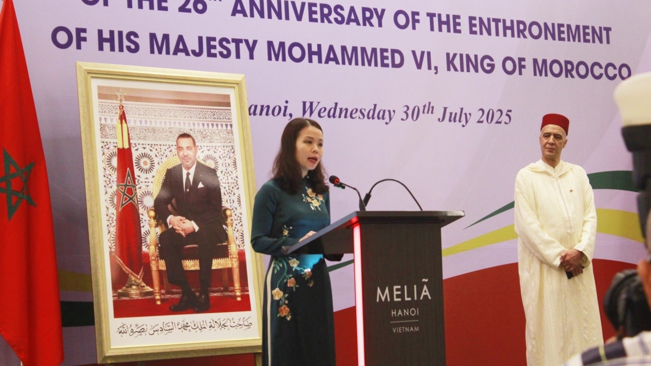 Việt Nam-Morocco: Chung quyết tâm xây dựng tương lai thịnh vượng và bền vững