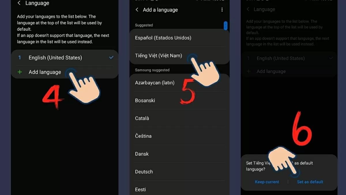 Chọn ngôn ngữ bạn muốn Chọn ngôn ngữ bạn muốn