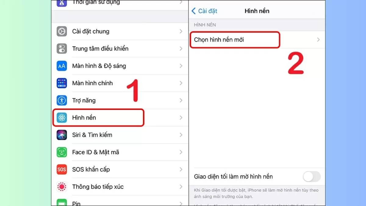 Truy cập ứng dụng Cài đặt trên iPhone, Truy cập ứng dụng Cài đặt trên iPhone,