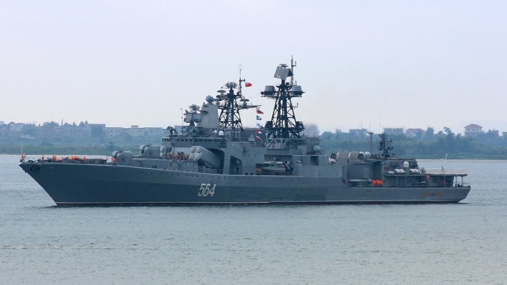 Nga-Trung Quốc tập trận hải quân chung