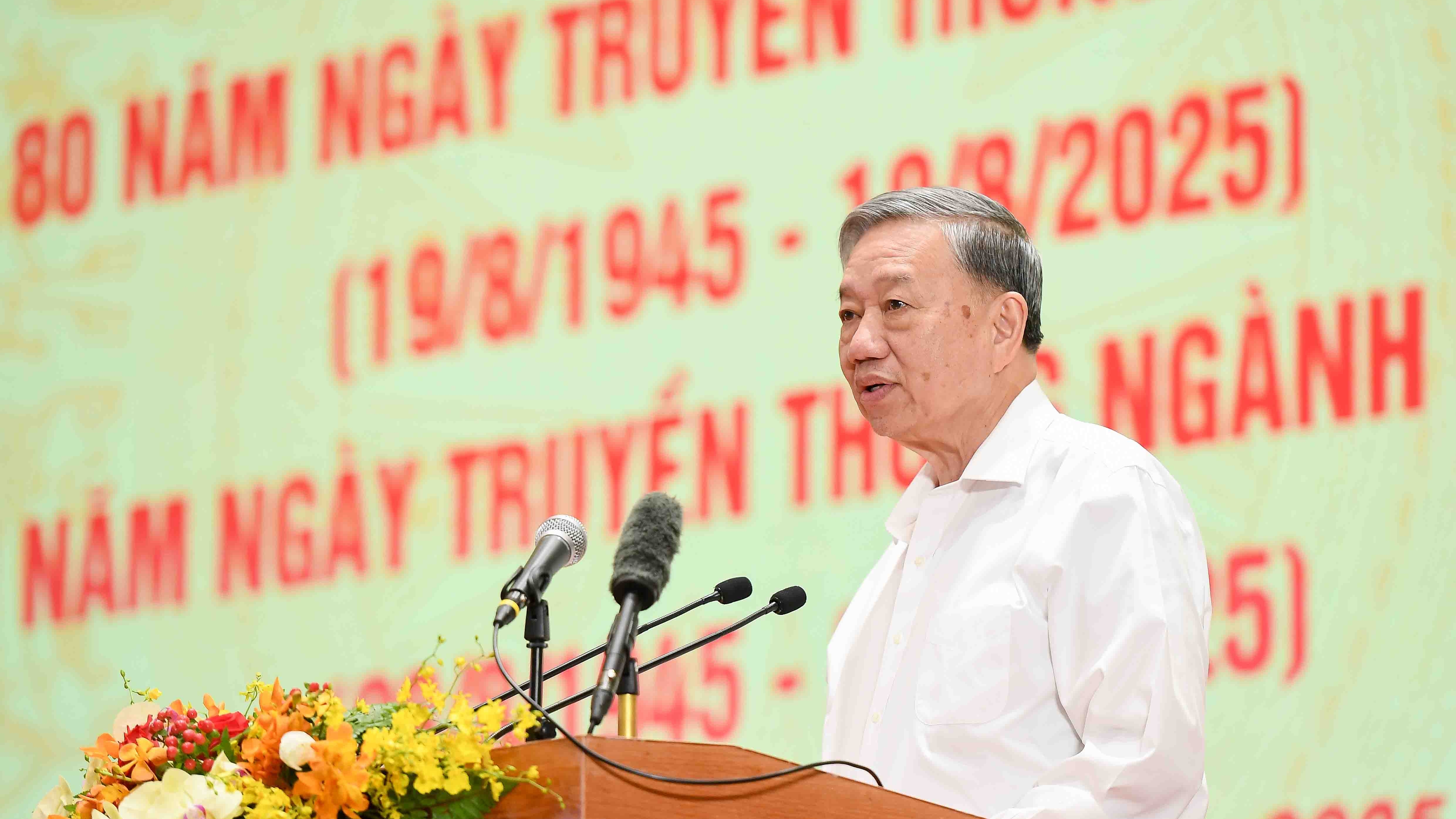 Tổng Bí thư Tô Lâm: Đất nước có được hòa bình, ổn định thì mới có vị thế