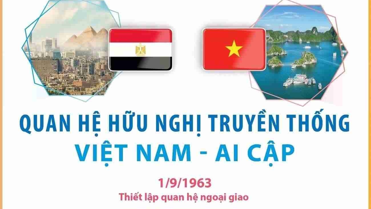 Thông tin về quan hệ hữu nghị truyền thống Việt Nam-Ai Cập