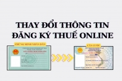 Cách đổi thông tin đăng ký thuế từ CMND sang CCCD online mới nhất