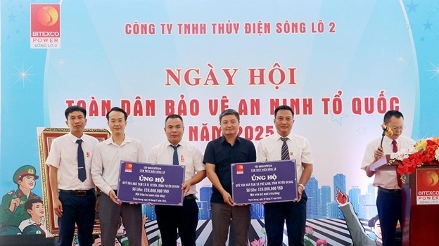 Công ty TNHH Thủy điện sông Lô 2: Sản xuất kinh doanh an toàn hiệu quả, đóng góp tích cực cho ngân sách nhà nước và các hoạt động an sinh xã hội