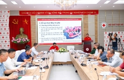Hội Chữ thập đỏ Việt Nam đẩy mạnh triển khai các nhiệm vụ trọng tâm trong công tác phòng ngừa, ứng phó thảm họa