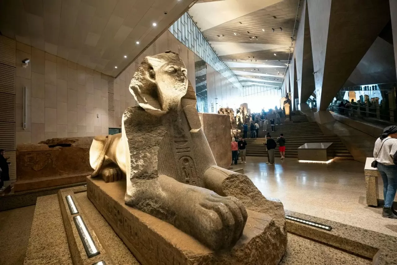 Choáng ngợp với không gian bên trong Đại bảo tàng Ai Cập Choáng ngợp với không gian bên trong Đại bảo tàng Ai Cập