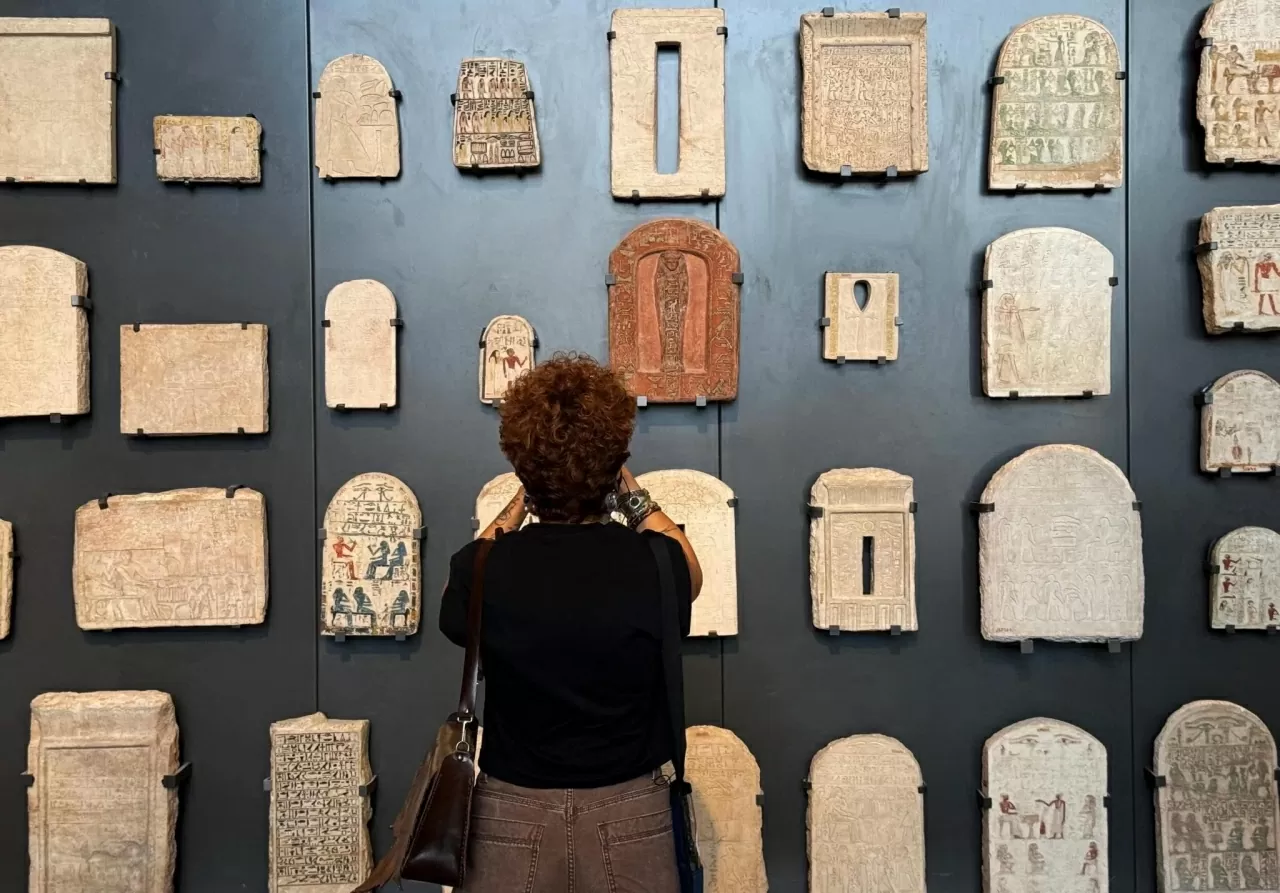 Choáng ngợp với không gian bên trong Đại bảo tàng Ai Cập Choáng ngợp với không gian bên trong Đại bảo tàng Ai Cập