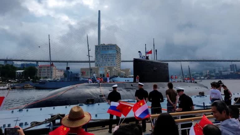 Hải quân Nga, Trung Quốc tập bắn đạn thật trên biển Nhật Bản, lên kế hoạch tuần tra chung ở châu Á-Thái Bình Dương