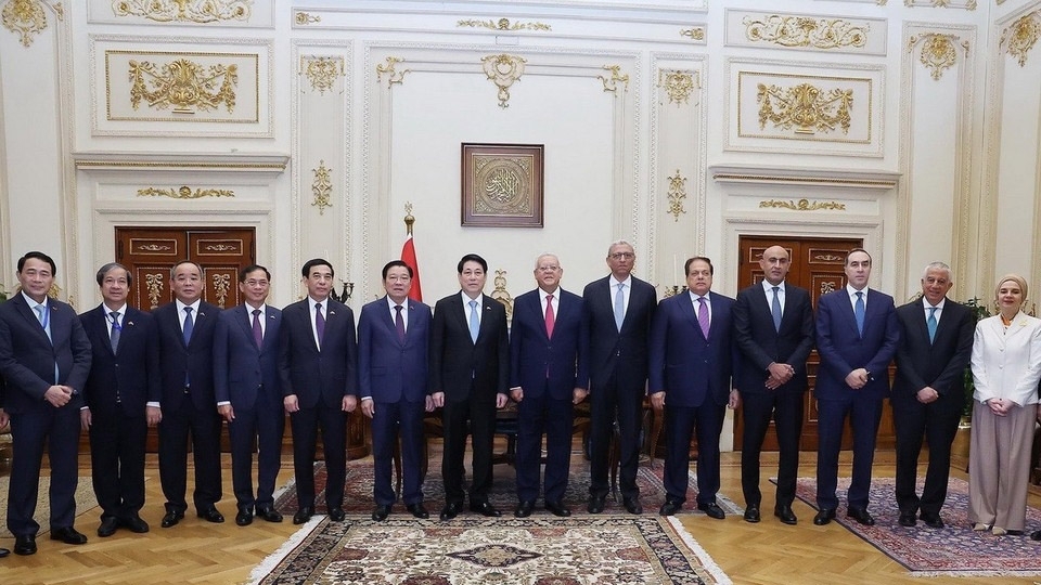 Việt Nam-Ai Cập: Tăng cường hơn nữa hợp tác trên kênh nghị viện