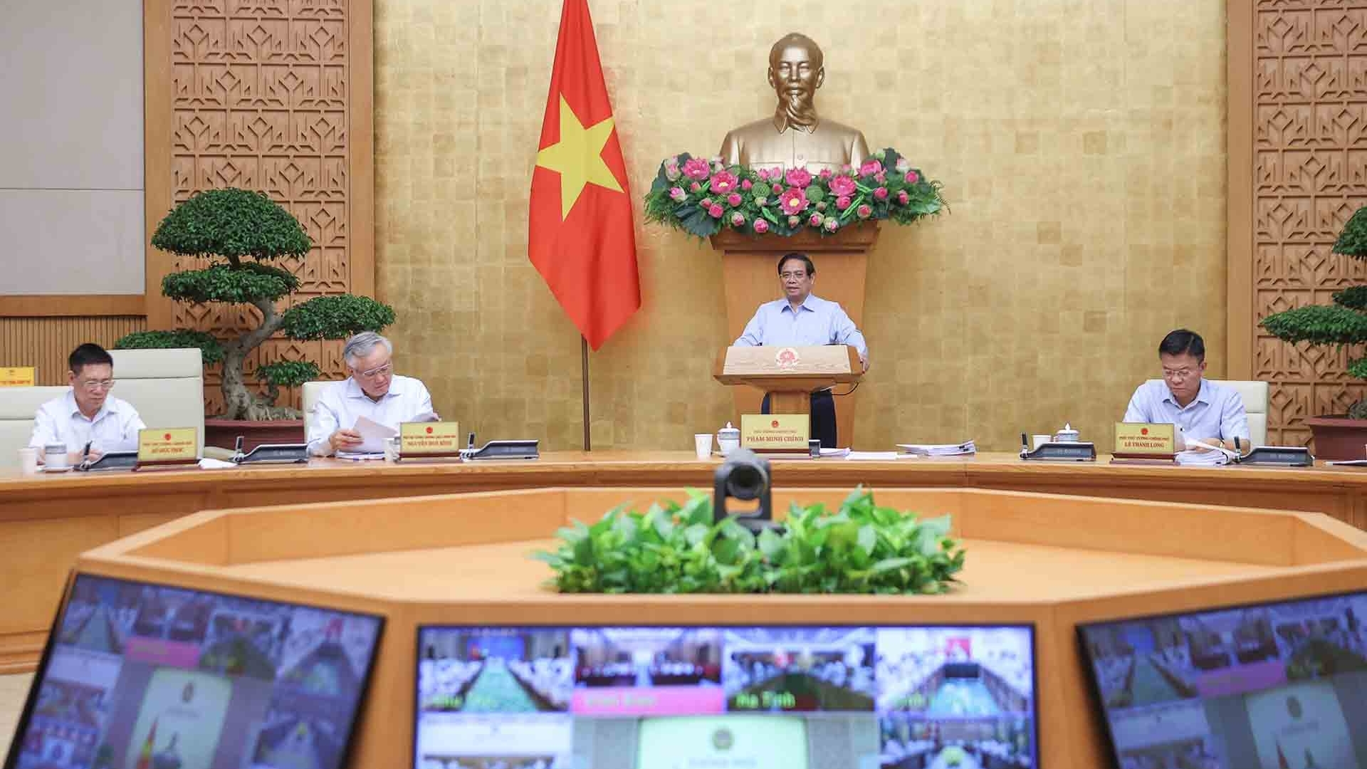 Thủ tướng Phạm Minh Chính chủ trì phiên họp Chính phủ thường kỳ tháng 7