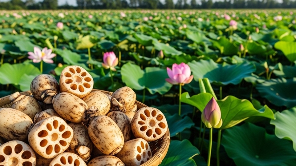 Củ sen trong y học cổ truyền, thanh nhiệt, giải độc, bổ máu, hỗ trợ tiêu hóa