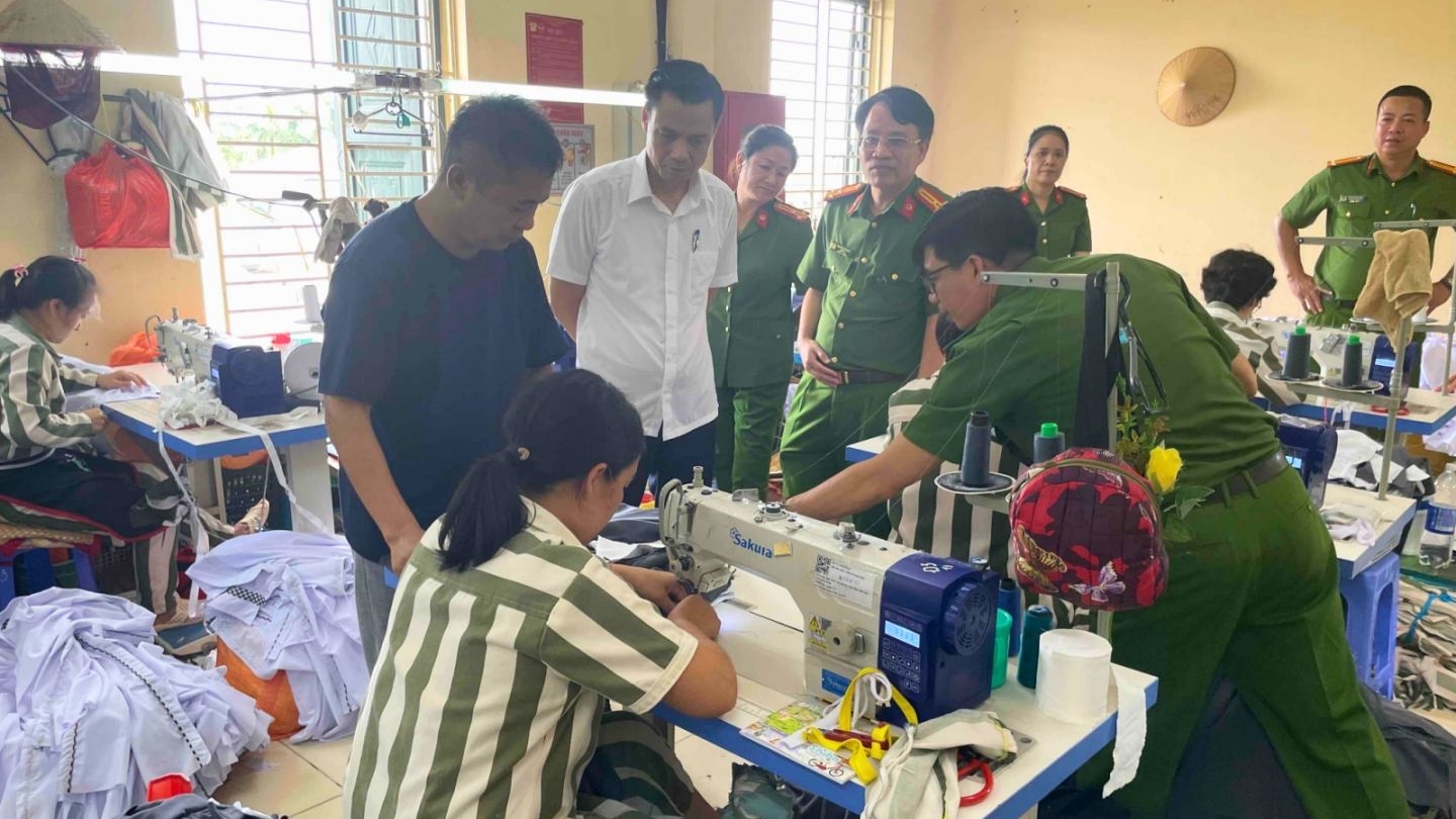 Thứ trưởng Đặng Hoàng Giang kiểm tra công tác đặc xá năm 2025