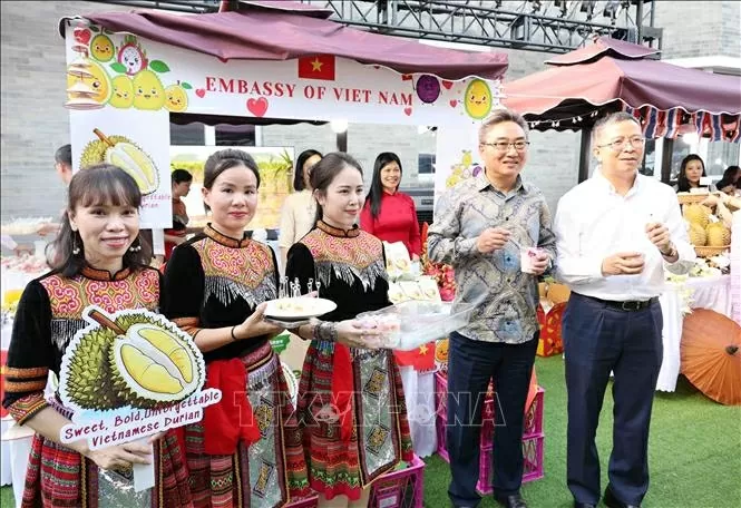 Sầu riêng Việt Nam ghi dấu ấn tại Lễ hội sầu riêng ASEAN-Trung Quốc
