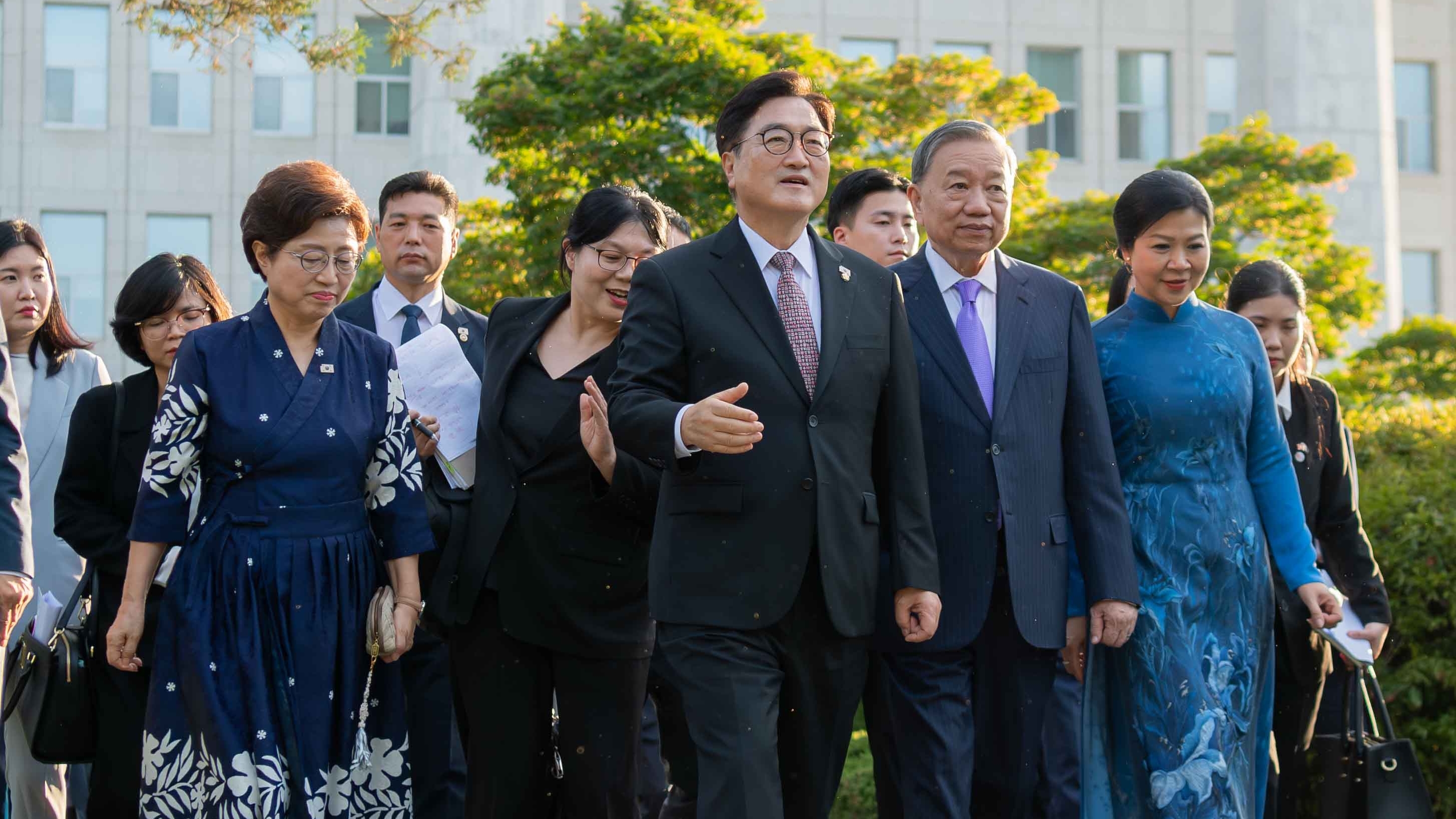 Tổng Bí thư Tô Lâm hội kiến Chủ tịch Quốc hội Hàn Quốc