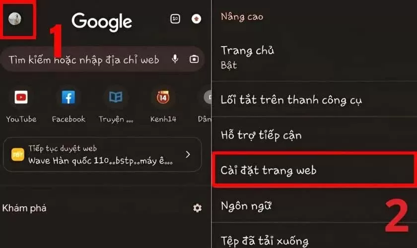 Mở ứng dụng Google Chrome Mở ứng dụng Google Chrome