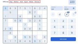 Chơi Game Sudoku Online miễn phí - Trò chơi trí tuệ hay nhất
