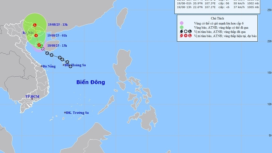 Phòng chống ảnh hưởng của áp thấp nhiệt đới cường độ mạnh, tỉnh Quảng Ninh tạm ngừng cấp phép các phương tiện thủy